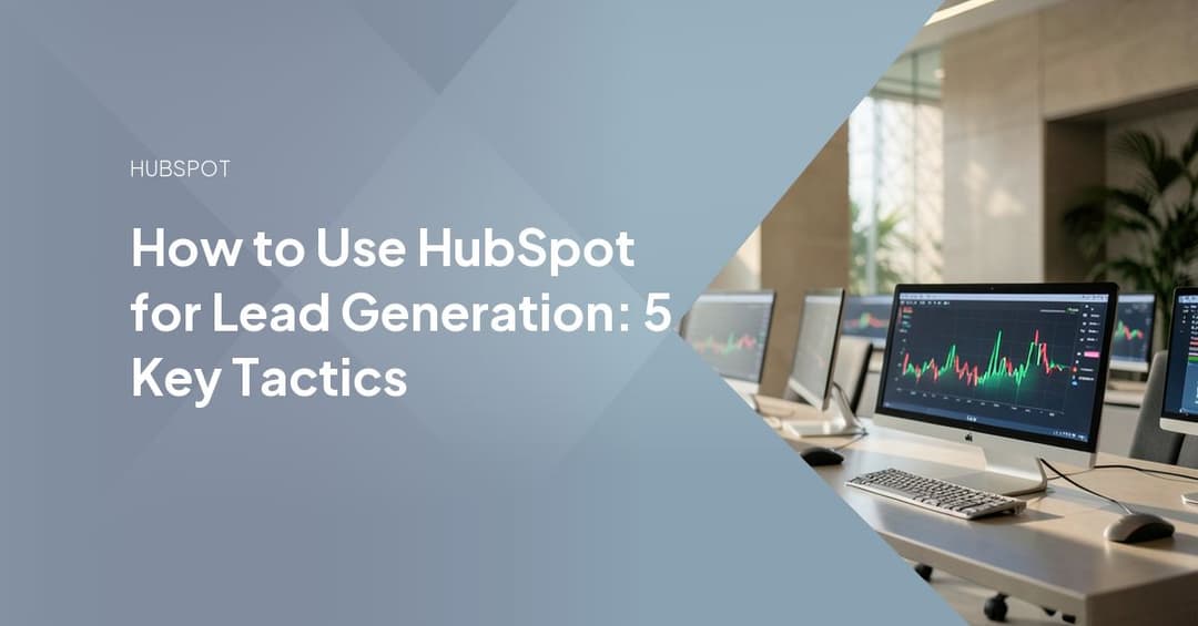 How to Use HubSpot for Lead Generation: 5 Key Tactics