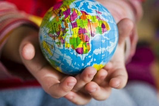 Globe representing GCC-wide, multi-country deployment